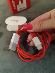 Кабель CDK Dash / Warp Fast Charge 80W / 7.3A 1m USB на Type-C (OEM) (016280) (red) фото от покупателей 1