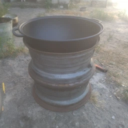 Казан Maysternya 15 л, Ø 40см чавунний з кришкою-сковородою гриль. Вага 15кг (V15CPGr) фото від покупців 2