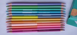 Двухсторонние цветные трехгранные карандаши Cool for School Pastel Премиум 24 цвета (CF15187)