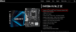 Материнська плата ASRock H410M-H/M.2 SE (s1200, Intel H370, PCI-Ex16) фото від покупців 1