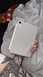 Магнитный чехол-книжка BBM1 Magnetic Case для iPad mini 6 8.3" 2021/mini 7 8.3" 2024 Серо-фиолетовый фото от покупателей 5