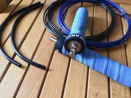 Скакалка швидкісна для кросфіту UP & FORWARD Speed ​​Rope PRO+ UF12463 Blue фото від покупців 4