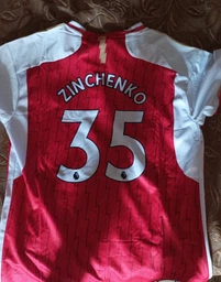 Футбольная форма Lion Арсенал Зинченко 35 (Arsenal 2024 Zinchenko 35) размер: 22, возраст 8 лет, рост 120-125 см. (CO-1158-30-ZN-22)