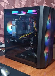 Корпус 1stPlayer X3-M-BK-4F1