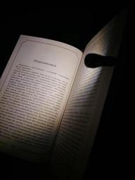 LED мини лампа фонарик на прищепке клипсе для чтения книг LOSSO LJC-182 черный фото от покупателей 5