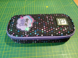 Пенал Kite Get It Girl 21x8.5x4.5 см Чорний (K24-662-21)