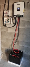 Гибридный инвертор SAKO 3000-24 3000VA 2400W 24V MPPT для дома и бизнеса источник бесперебойного питания (LO-TH_11C)