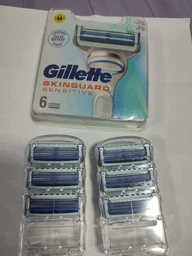Сменные картриджи для бритья (лезвия кассеты) мужские Gillette Skinguard Sensitive 6 шт фото от покупателей 1