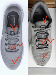 Кроссовки беговые Under Armour ROGUE 4 черные 41 3026998-002 фото от покупателей 12