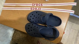 Сабо Crocs Bayaband Clog Stucco / Bright Cobalt M8W10-41-26.5 см 205089 фото от покупателей 19