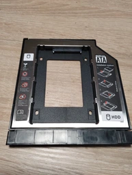 Адаптер подключения Gembird для HDD/SSD 2.5'' в отсек привода ноутбука SATA/mSATA низкопрофильный (MF-95-01) фото от покупателей 2