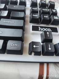 Проводной комплект клавиатура и мышь с подсветкой HOCO GM18 Luminous Gaming Keyboard And Mouse Set фото от покупателей 1