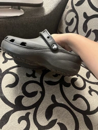 Женские кроксы Crocs Jibbitz Classic Platform Clog W 206750-100 39-40 (W9) 25 см Белые (1914486784844) фото от покупателей 10