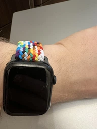 Нейлоновий ремінець Fruct Nylon Buckles Band для Apple Watch 42/44/45/46/49 mm Random Colorfull фото від покупців 10