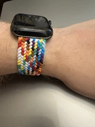 Нейлоновий ремінець Fruct Nylon Buckles Band для Apple Watch 42/44/45/46/49 mm Random Colorfull фото від покупців 9