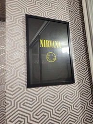 Набір постерів Nirvana у рамках / Нірвана / Курт Кобейн фото от покупателей 1