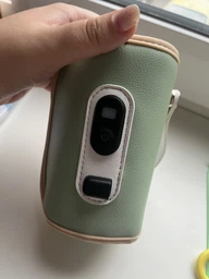 Нагрівач пляшечок портативний Swan Baby 2.0 підігрівач + адаптер 5V/2A для новонароджених термос для підігріву дитячої суміші від павербанку електричні підігрівачі для малюків зелений фото від покупців 5