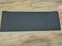 Килимок для йоги та фітнесу EasyFit TPE+TC 6мм двошаровий сірий-чорний фото від покупців 18