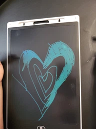 Дитячий графічний LCD планшет дошка для малювання та записів кольоровий 12 дюймів Writing Tablet білий фото від покупців 1