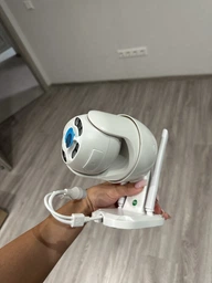 Уличная наружная поворотная Wi-Fi камера видеонаблюдения 4Мп с датчиком движения и блоком питания фото от покупателей 1