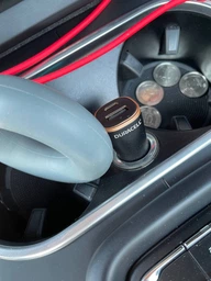 Автомобильное зарядное устройство Duracell | PD 27W | USB-A, TYPE-C | Black-Copper (DR6026A) фото от покупателей 3