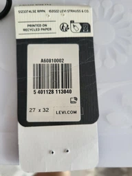Джинси жіночі Levi`s Ribcage Wide-Leg H223 A6081-0001 25-32 Чорні (5401128250738) фото від покупців 7