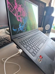 Підставка для ноутбука VHG P43 складана з вентилятором Folding Laptop Stand, Dr. Gray
