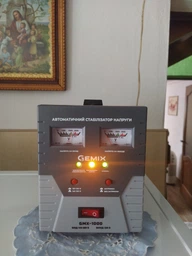 Стабілізатор напруги Gemix GMX-1000 фото від покупців 1