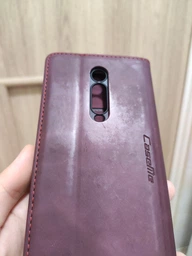 Чохол-книжка CaseMe із нубуку для Xiaomi Mi 9T/Pro Бірюзовий