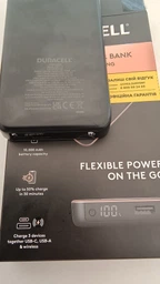 УМБ Duracell CORE 10 | 10000 mAh | 25W | Black (DRPB3040A)