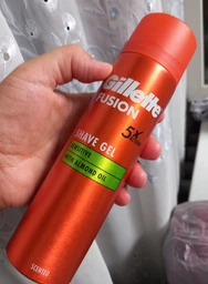 Гель для бритья Gillette Fusion Для чувствительной кожи 200 мл (7702018617098) фото от покупателей 5