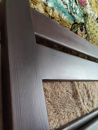 Двуспальная Кровать из дерева сосна 120*200 Престиж MECANO цвет Светлый орех 19MKR05 фото от покупателей 5