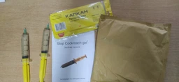 Комплект 2 шприца гель-паста средство от тараканов Targan-dez Stop Cockroach gel + Подарок Клеевая ловушка фото от покупателей 18