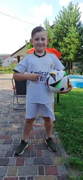 Футбольна форма Lion SPORT Real Madrid KROOS (Реал Мадрид Тоні Кроос) розмір 28 зростом 150-155 см, біла фото від покупців 1
