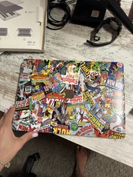 Чехол пластиковый для MacBook Air 13 M1 A2337 2020 Комикс Marvel