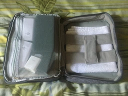 Сумка-органайзер для кабелей (проводов) и электроники Daily Travel Digital Bag (2 отделения) Серая