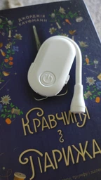 LED мини лампа фонарик на прищепке клипсе для чтения книг LOSSO LJC-182 черный фото от покупателей 3