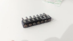 Набор бит TORX с отверстием TOPTUL 1/4" 7ед. (T10-T40) GAAV0703