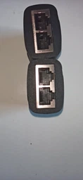 Адаптер-розгалужувач Vention Ethernet RJ45 1 на 2 порти 100 Мбіт/с металеве екранування 2 шт Чорний (IPTB0) фото від покупців 3