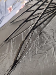 Парасолька на лобове скло в авто Car Umbrellas Чорний Сонцезахисна шторка Автомобільний козирок для захисту від сонця фото от покупателей 1
