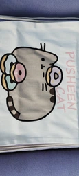 Сумка для обуви Кот Пушин (Pusheen Cat) (10428-3346-1) Бежевая