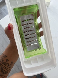 Овочерізка Салатовий Nicer Dicer Plus універсальна Найсер Дайсер Плюс (IS33) фото від покупців 3