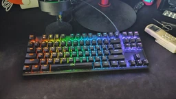 Клавиатура проводная HyperX Alloy Origins Core PBT HX Aqua USB Black (639N9AA) фото от покупателей 6