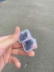 Беруши универсальные для плавания и от шума в пластиковом футляре Earplugs Yellow (желтый) фото от покупателей 11