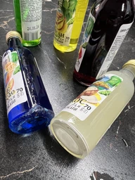 Ассорти из сиропов для коктейлей кокос, банан, мохито, гренадин, блю кюросао 70 г (4820145374530)