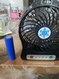 Настольный вентилятор Portable Fan белый (FMV148) фото от покупателей 6