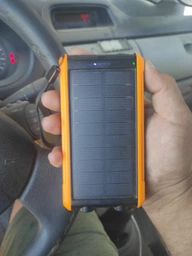 Батарея універсальна PowerPlant 10000mAh, USB-A*2, + Solar 5.5V-0,2A (PB930494)