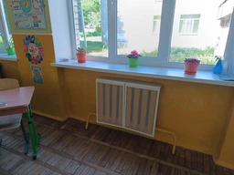 Решітка для батарей 7 секційна Protraide Екран ЕД - 7 610х150х670 мм Біла фото від покупців 16
