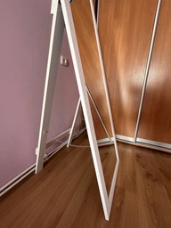 Зеркало напольное в полный рост на подставке большое в классической раме прямоугольное 600х1700 мм Дуб глазго фото от покупателей 6