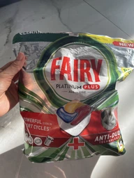 Капсули для посудомийних машин Fairy Platinum Plus Все-в-1 19 шт (8700216236669) фото від покупців 1